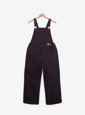 The Nightmare Before Christmas Jack & Sally Patchwork Glow-In-The-Dark Overalls Plus Size, , hi-res